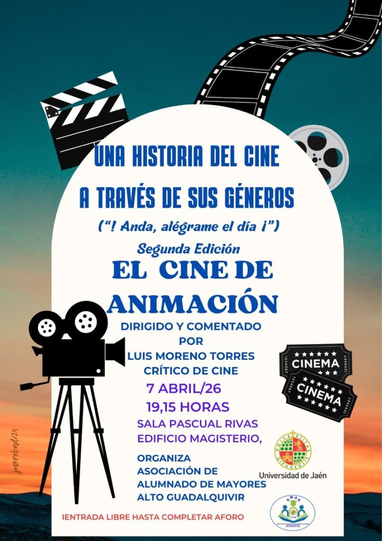 Cartel de Ciclo de Cine 2026: El Cine de Animación de AMAG
