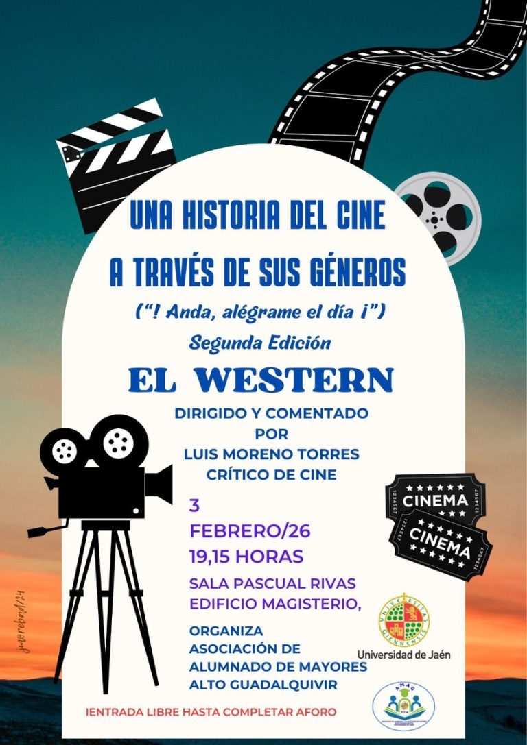 Cartel de Ciclo de Cine 2026: El Western de AMAG